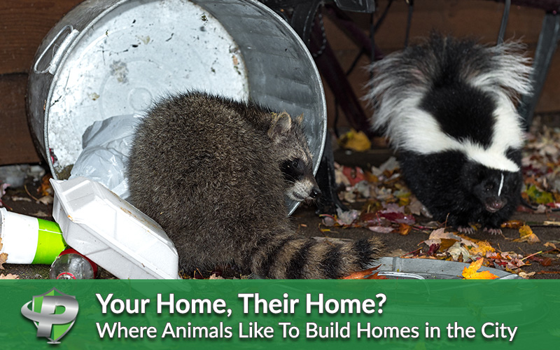 4 Places Animals Might Build Their Homes Near Your Home - Pest Protection  Plus inc.